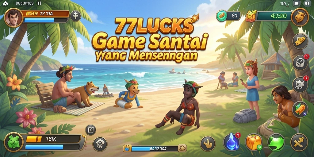 Screenshot gameplay 77LUCKS menampilkan aksi seru dan kesenangan bermain.