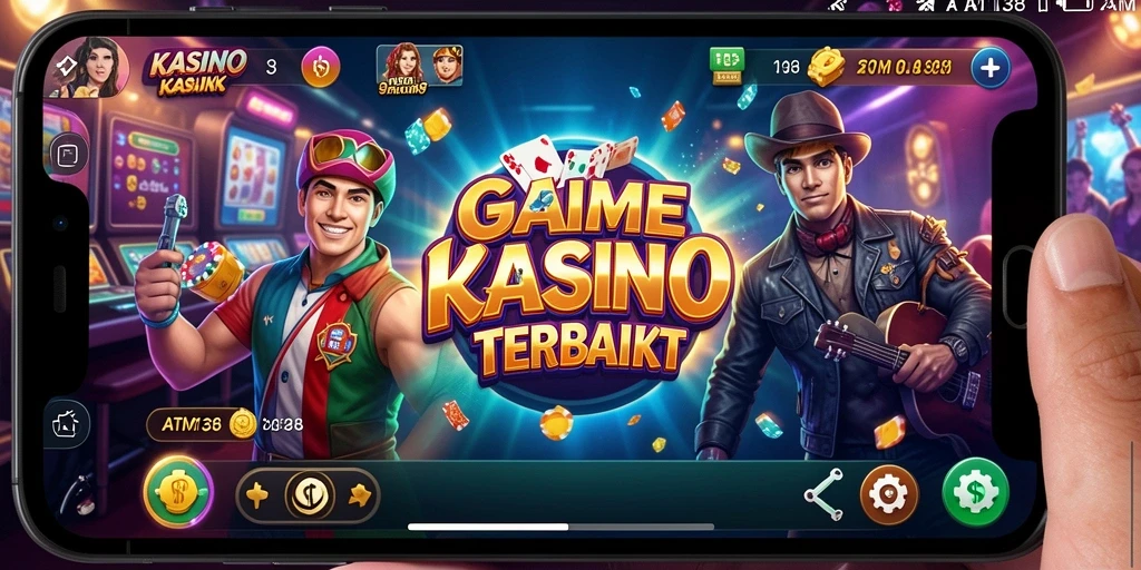 Tampilan gameplay kasino yang menarik di ATM138.