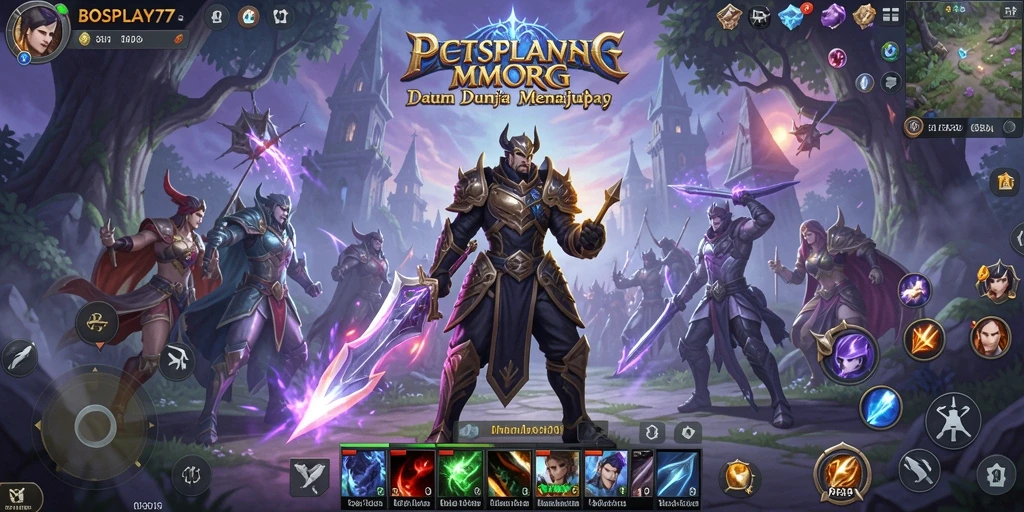 Tampilan gameplay yang memukau di dunia BOSPLAY77.