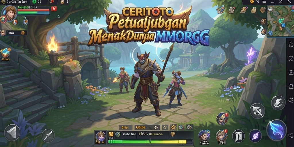 Tampilan screenshot dari petualangan seru dalam CERITOTO.
