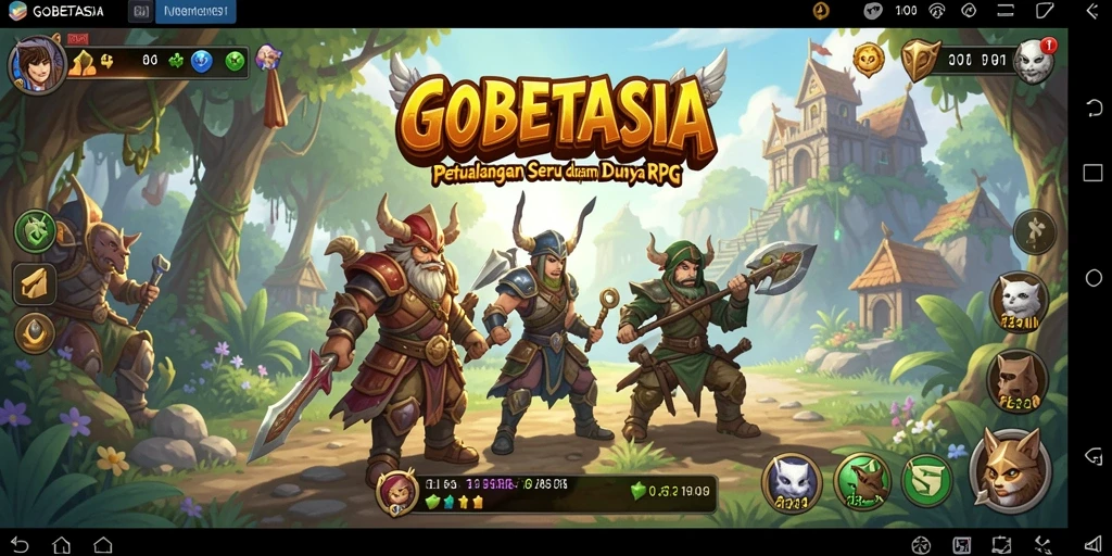 Gameplay GOBETASIA yang seru dan menantang di dunia RPG.