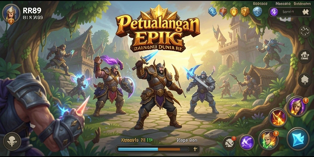 Gameplay inovatif dalam dunia RPG yang penuh petualangan.