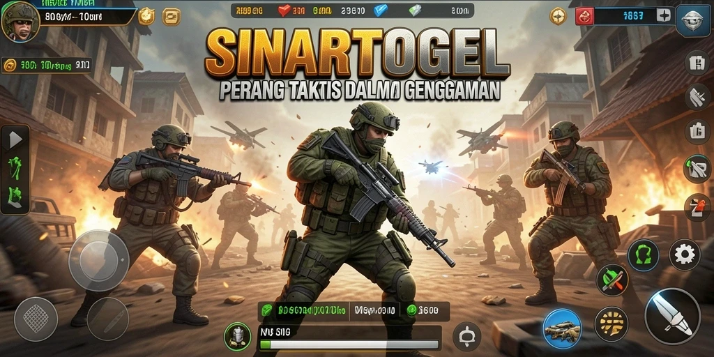 Tampilan gameplay intens dan mendebarkan dalam SINARTOGEL.